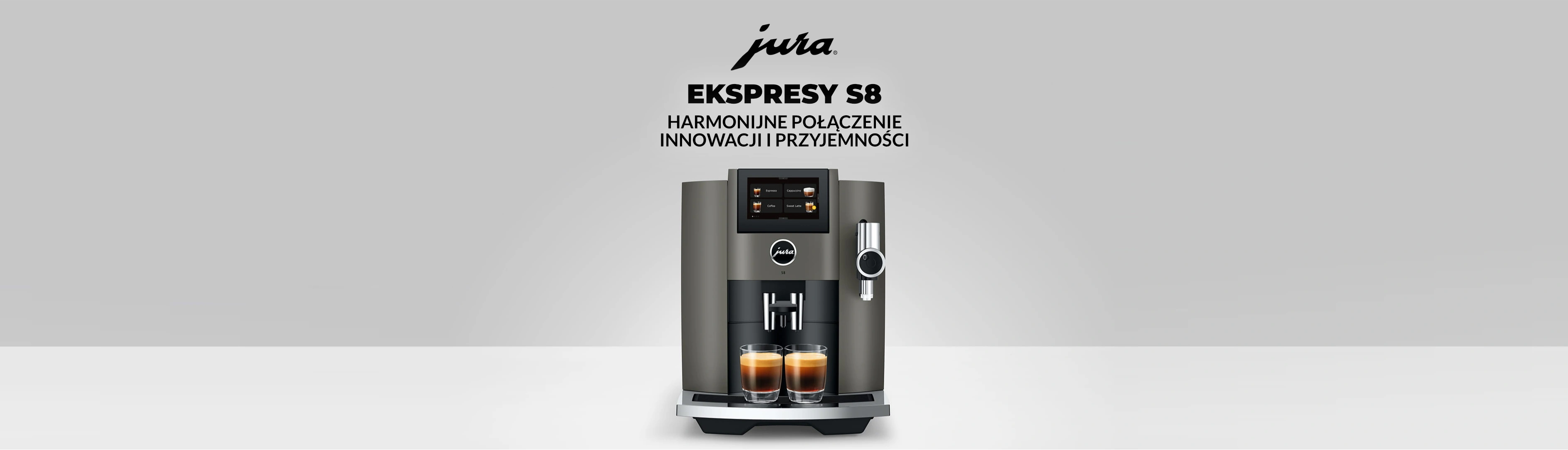 Jura - Ekspresy S8 Harmonijne połączenie innowacji i przyjemności