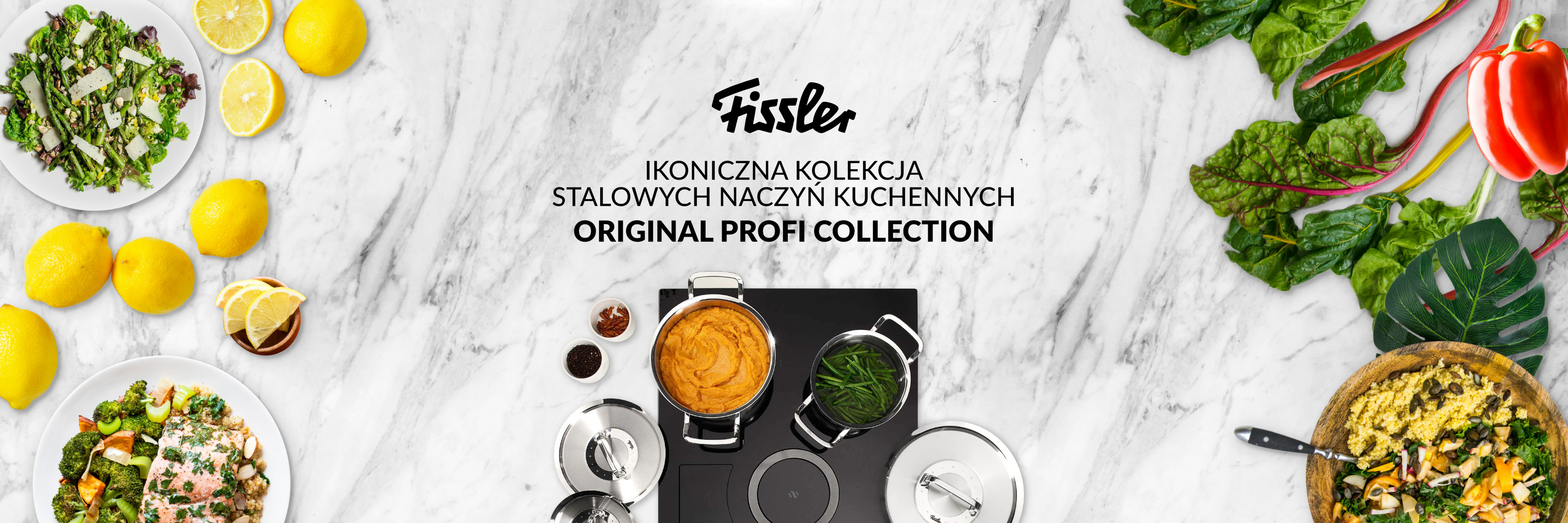 Fissler - Ikoniczna kolekcja stalowych naczyń kuchennych Original Profi Collection