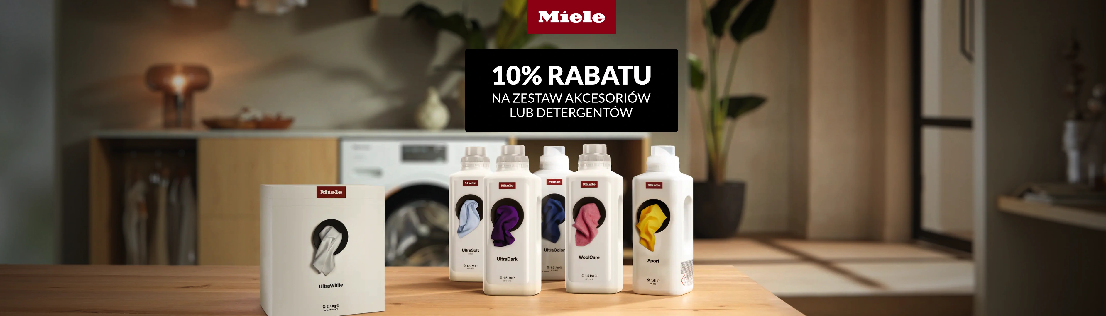 Miele - 10% na zestaw akcesoriów i detergentów!