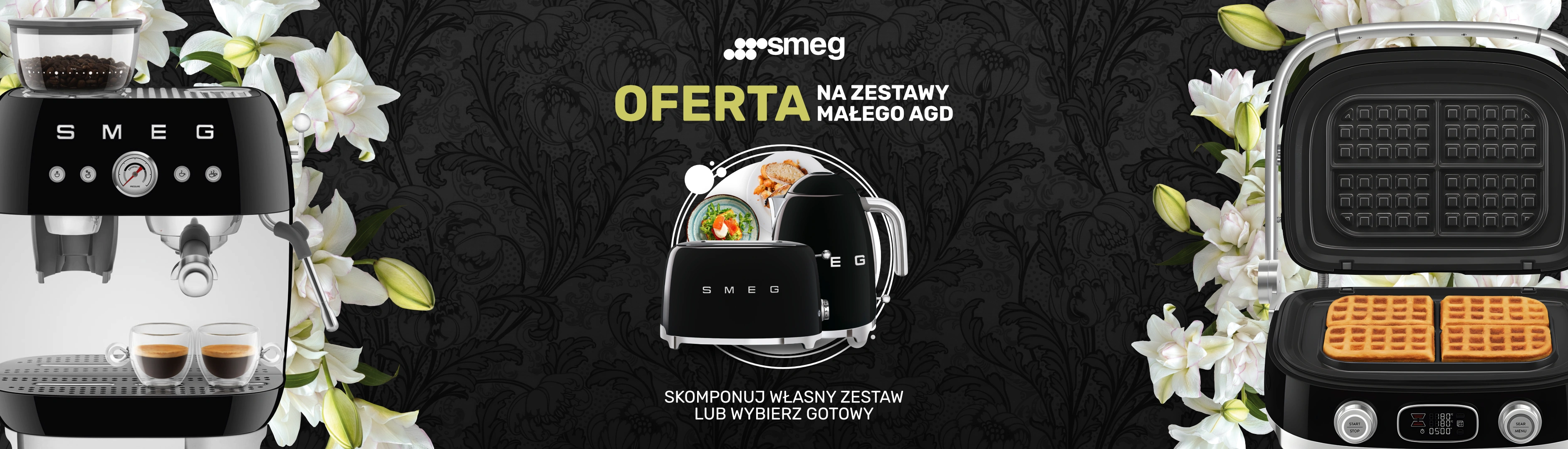 Oferta na zestawy małego AGD SMEG