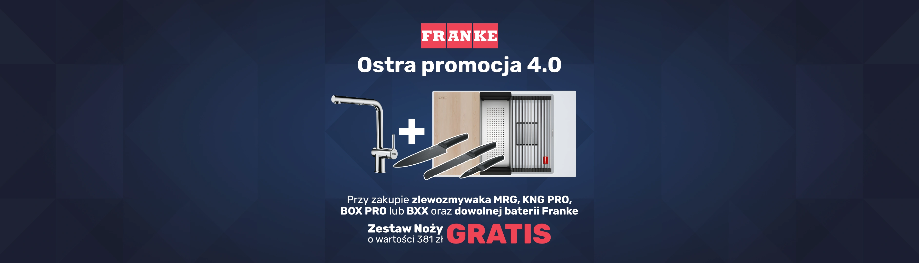 Franke - Ostra promocja 4.0