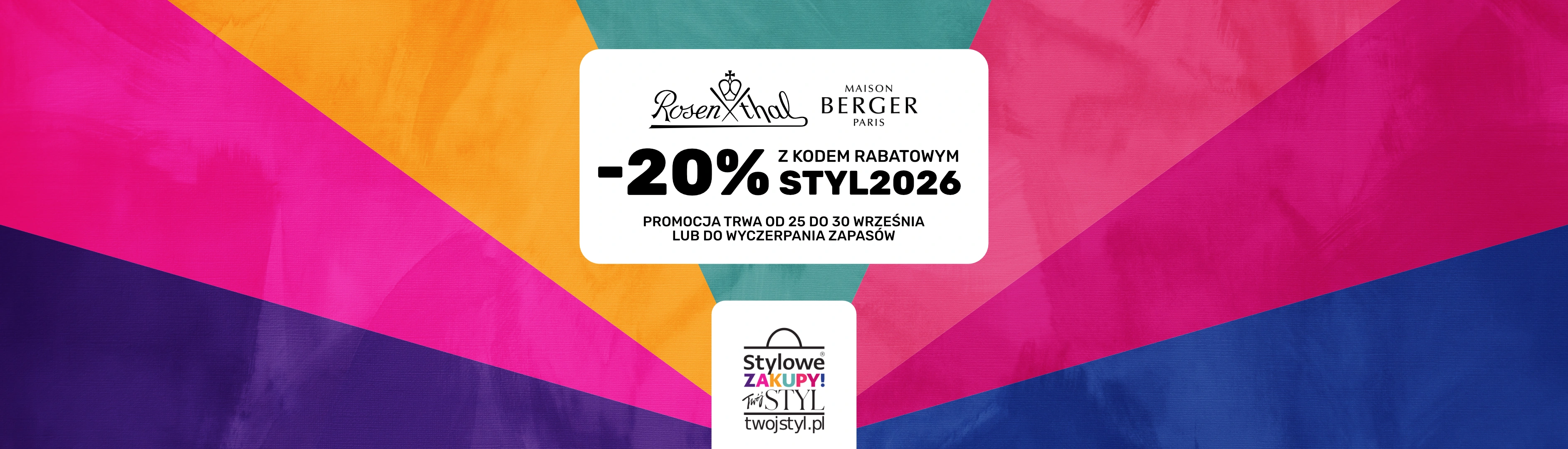 Stylowe zakupy! - Rosenthal i Maison Berger Paris