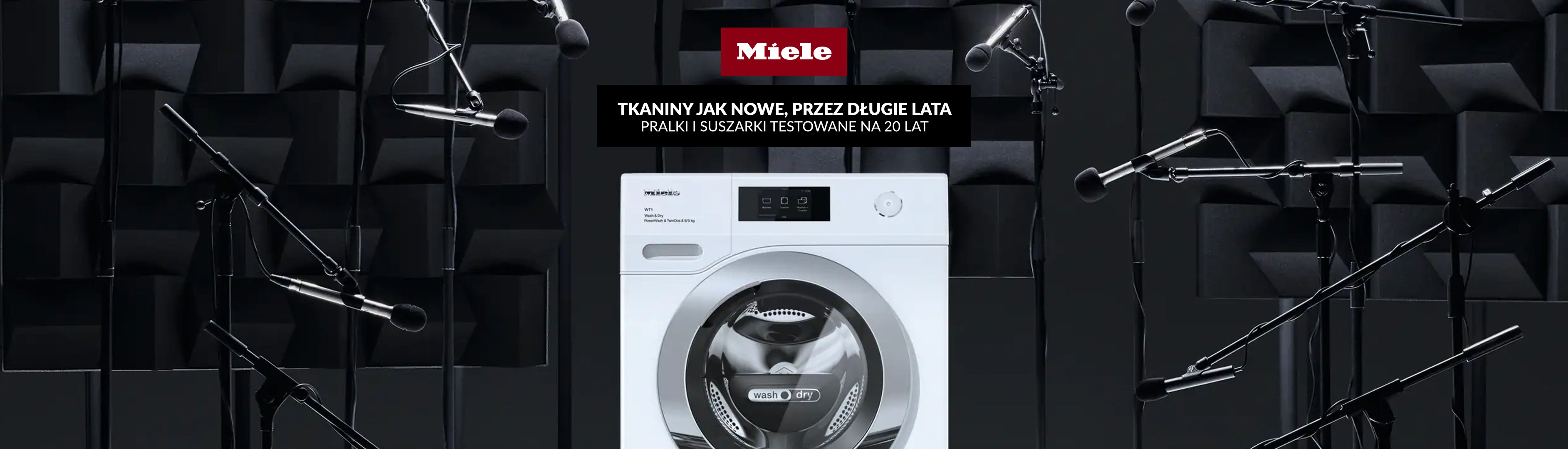 Miele - Tkaniny jak nowe przez długie lata - Pralki i suszarki testowane na 20 lat