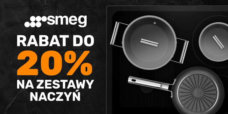 SMEG - Dodatkowy rabat na zestawy naczyń