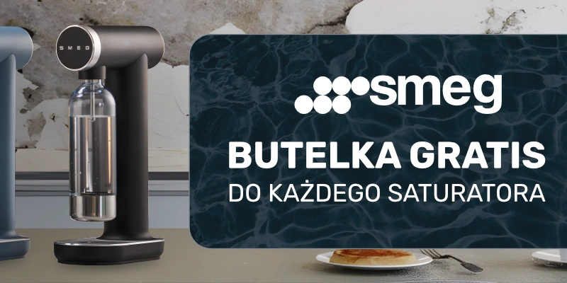 SMEG - Do każdego saturatora butelka GRATIS