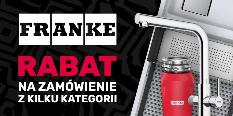 FRANKE - Zamów urządzenia z kilku różnych kategorii i otrzymaj rabat!