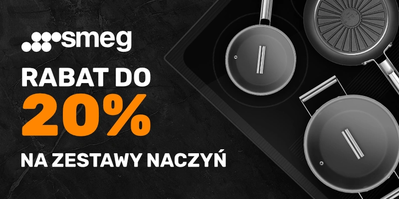 SMEG - Dodatkowy rabat na zestawy naczyń
