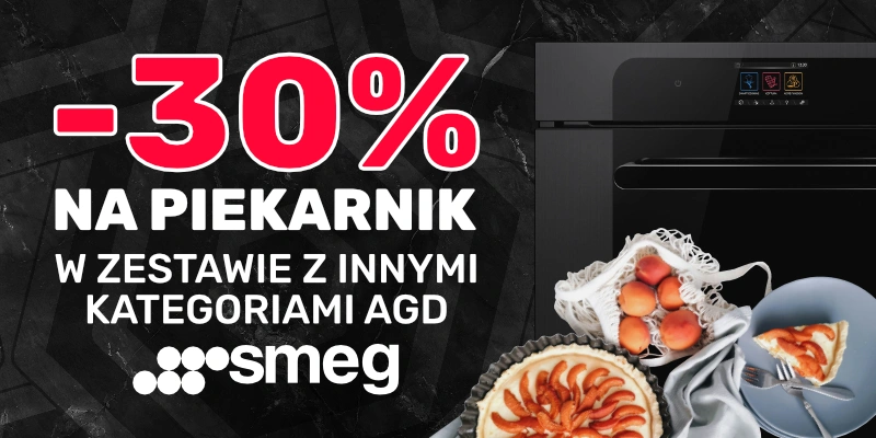 SMEG - 30% na piekarnik w zestawie z urządzeniem do zabudowy innej kategorii