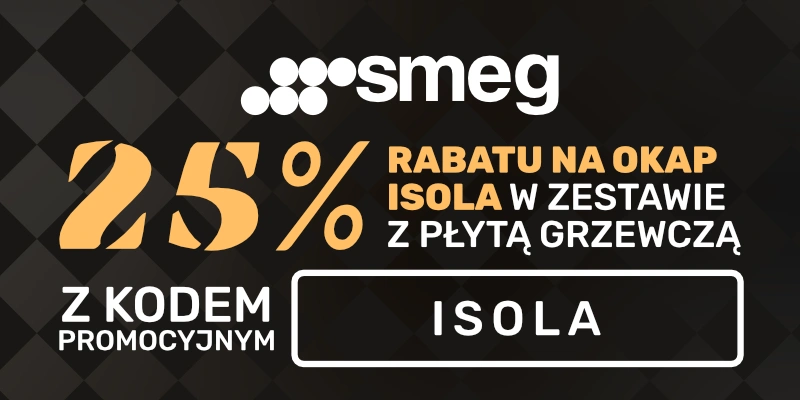 SMEG - 25% rabatu na okap Isola