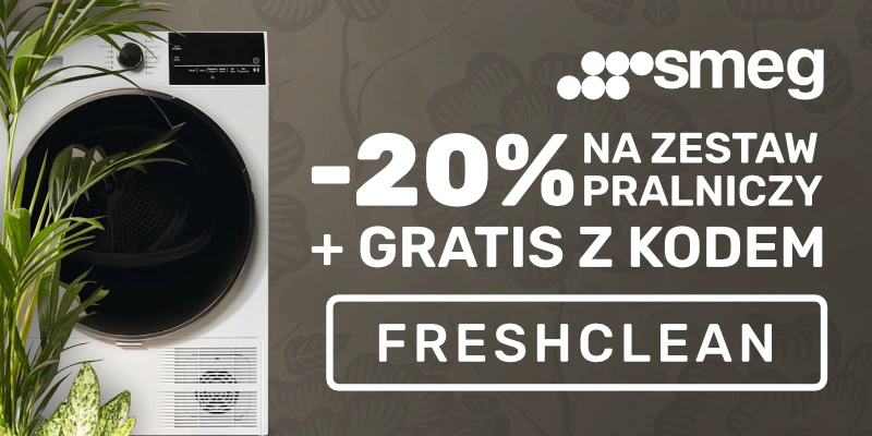 SMEG - 20% rabatu na zestaw pralniczy