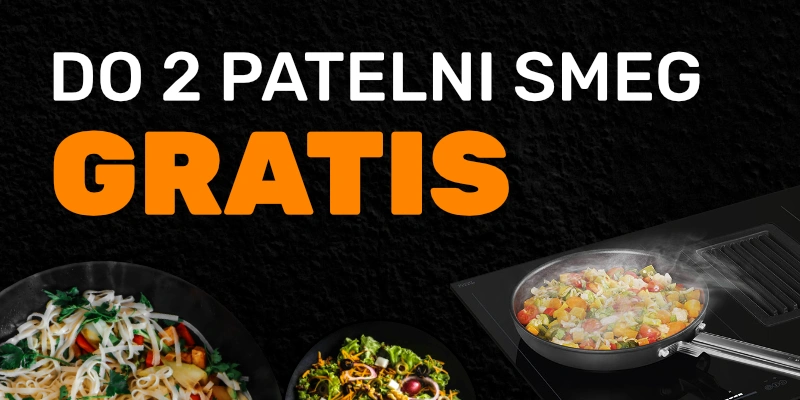 Patelnie SMEG GRATIS!
